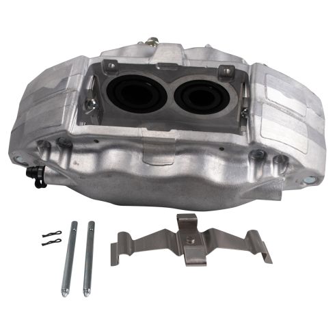 2004-05 Subaru Impreza WRX STI H4 2.5L Turbo Front Driver Side Brake Caliper with Mounting Bracket TRQ CLA47199 - Image 6