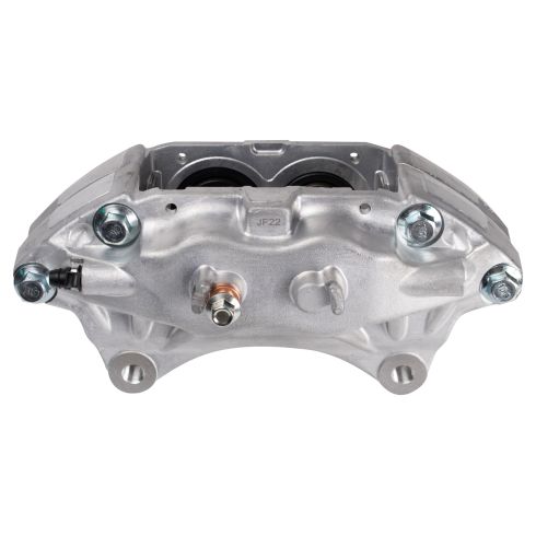 2004-05 Subaru Impreza WRX STI H4 2.5L Turbo Front Passenger Side Brake Caliper with Mounting Bracket TRQ CLA47200 - Image 2