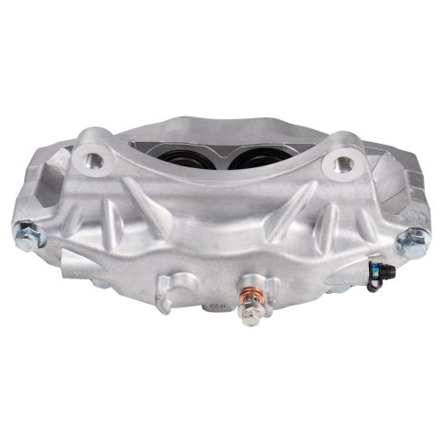 2004-05 Subaru Impreza WRX STI H4 2.5L Turbo Front Passenger Side Brake Caliper with Mounting Bracket TRQ CLA47200 - Image 4