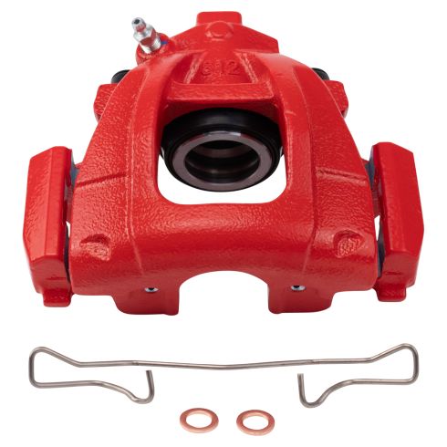 2002-08 Mini Cooper Front Passenger Side with 276mm Diameter Front Rotors Performance Brake Caliper TRQ Performance CLA40034 - Image 5