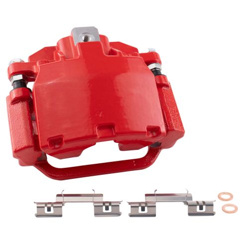 Chevrolet GMC Cadillac Rear Passenger Side Brake Caliper with Mounting Bracket TRQ Performance CLA40265 - Image 6