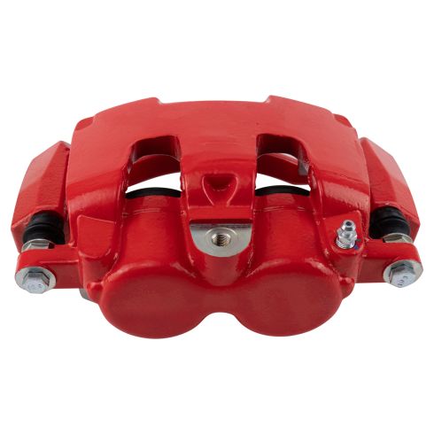 Dodge Mitsubishi Front Driver Side Brake Caliper with Mounting Bracket TRQ Performance CLA40289 - Image 2