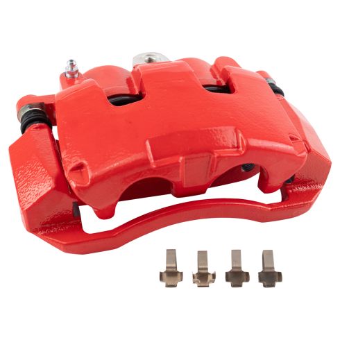 Dodge Mitsubishi Front Driver Side Brake Caliper with Mounting Bracket TRQ Performance CLA40289 - Image 6