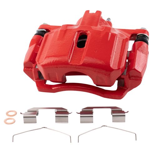 Honda Civic Front Driver Side Brake Caliper with Mounting Bracket TRQ Performance CLA40333 - Image 6