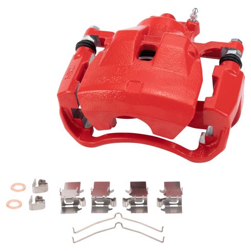 Toyota Avalon Camry Lexus ES350 Front Driver Side Brake Caliper with Mounting Bracket TRQ Performance CLA40348 - Image 6