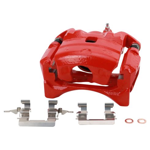 Nissan Altima Sentra Front Driver Side Brake Caliper with Mounting Bracket TRQ Performance CLA40372 - Image 6
