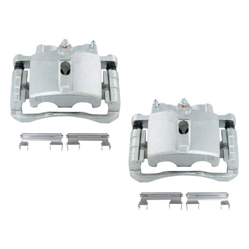 Chevrolet GMC Cadillac Hummer Driver & Passenger Side 2 Piece Brake Caliper Set TRQ CLA48549