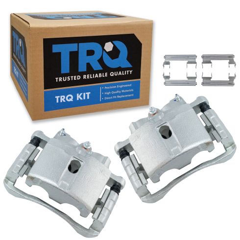 Chevrolet GMC Cadillac Hummer Driver & Passenger Side 2 Piece Brake Caliper Set TRQ CLA48549 - Image 4