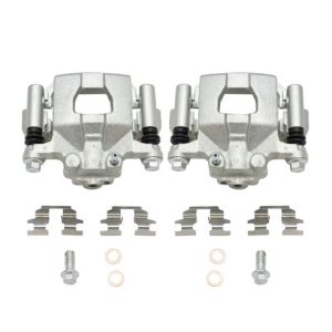 Nissan Altima Maxima Rear Driver & Passenger Side 2 Piece Brake Caliper Set TRQ CLA48577