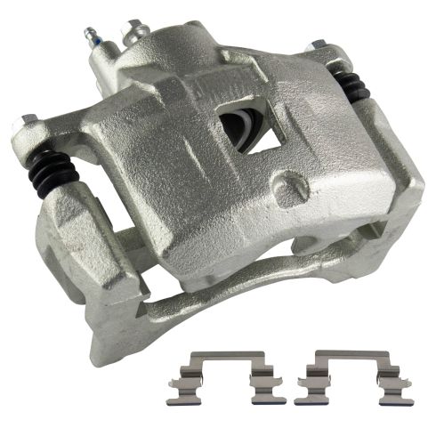 Jeep Dodge Chrysler Front Driver & Passenger Side 2 Piece Brake Caliper Set TRQ CLA37643 - Image 3