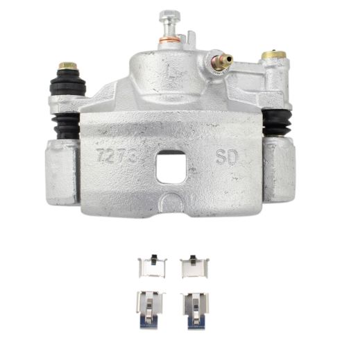 Honda Civic Civic Del Sol CRX Front Driver & Passenger Side 2 Piece Brake Caliper Set TRQ CLA35420 - Image 4