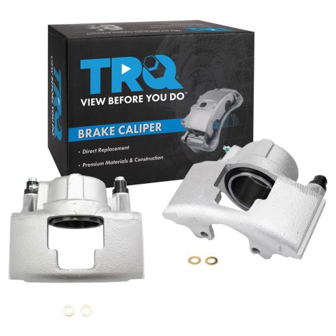 Chevrolet GMC Dodge Front Driver & Passenger Side 2 Piece Brake Caliper Set TRQ CLA35383 - Image 6