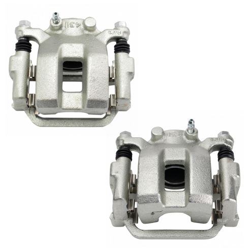 2003-08 Infiniti FX35 FX45 Rear Driver & Passenger Side 2 Piece Brake Caliper Set TRQ CLA35377 - Image 6