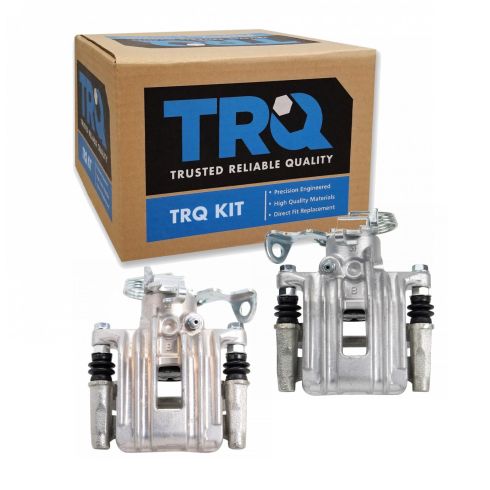 1998-01 Audi A6 Rear Driver & Passenger Side 2 Piece Brake Caliper Set TRQ CLA31946 - Image 6