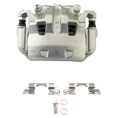 Nissan Frontier Pathfinder Xterra Front Driver & Passenger Side 2 Piece Brake Caliper Set TRQ CLA31952 - Image 4