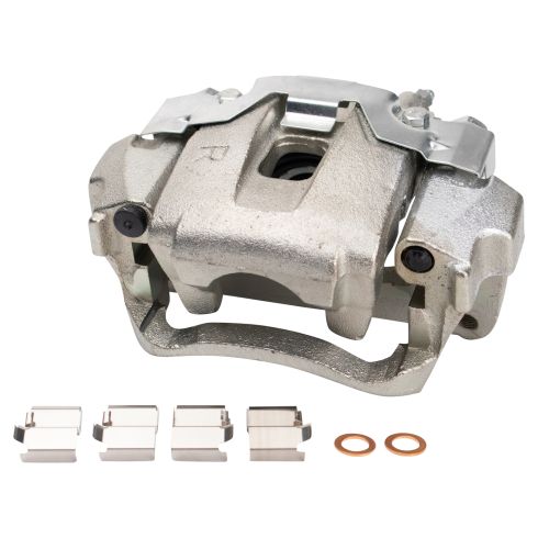 Toyota Land Cruiser Lexus LX570 Rear Driver & Passenger Side 2 Piece Brake Caliper Set TRQ CLA32283 - Image 3