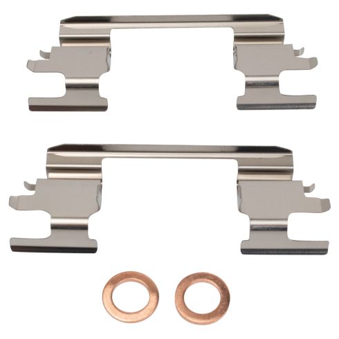 Chevrolet GMC Cadillac Rear Driver & Passenger Side 2 Piece Brake Caliper Set TRQ CLA32342 - Image 4