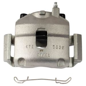 Fiat 500 Front Driver & Passenger Side 2 Piece Brake Caliper Set TRQ CLA32419