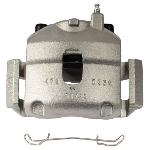 Fiat 500 Front Driver & Passenger Side 2 Piece Brake Caliper Set TRQ CLA32419