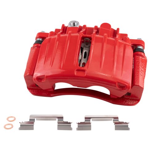 Chevrolet GMC Cadillac Rear Driver & Passenger Side 2 Piece Brake Caliper Set TRQ Performance CLA49855 - Image 5