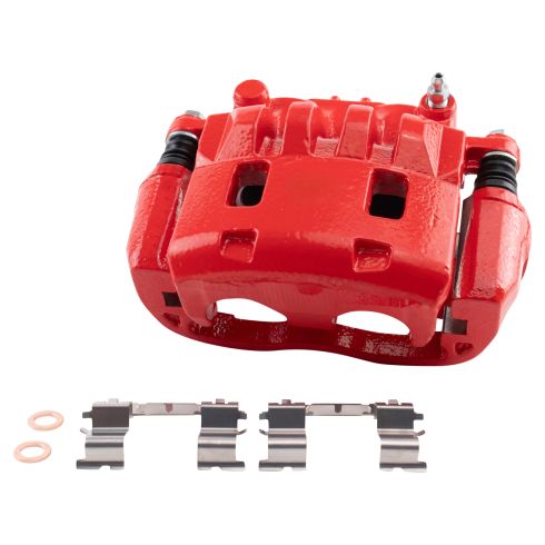 Subaru Impreza Legacy Saab 9-2X Front Driver & Passenger Side 2 Piece Brake Caliper Set TRQ Performance CLA49915 - Image 5