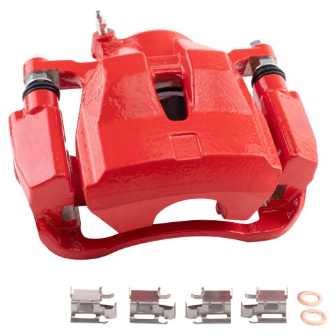 Toyota Pontiac Scion Front Driver & Passenger Side 2 Piece Brake Caliper Set TRQ Performance CLA49923 - Image 5