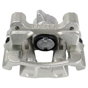 2015 Kia Optima Hybrid EX Rear with Manual Parking Brake 4 Piece Brake Caliper Set with Hoses TRQ CLA41166