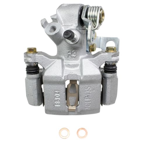 Honda Civic Rear 4 Piece Brake Caliper Set with Hoses TRQ CLA41202 - Image 6