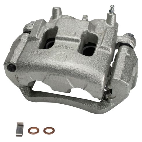 Ford Edge Lincoln MKX Front 4 Piece Brake Caliper Set with Hoses TRQ CLA41260 - Image 6