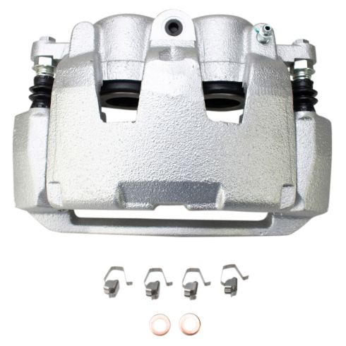 Dodge Ram 1500 Ram 1500 Front 4 Piece Brake Caliper Set with Hoses TRQ CLA41382