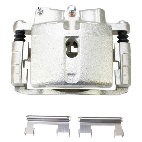 Chevrolet GMC Cadillac Front 4 Piece Brake Caliper Set with Hoses TRQ CLA41388 - Image 5