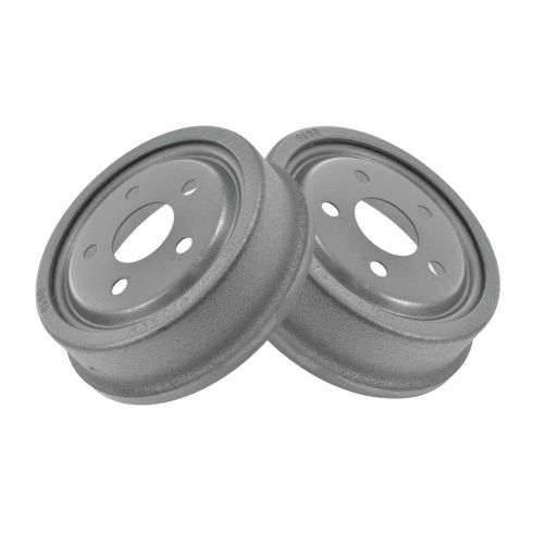 Rear Driver & Passenger Side 2 Piece Brake Drum Set TRQ BRA14129 - Image 5