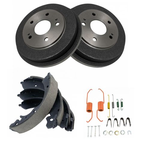 Honda Civic CR-V Rear Brake Shoe & Drum Kit DIY Solutions BFS03000 - Image 4
