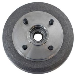 2000-08 Ford Focus Rear Driver & Passenger Side 2 Piece Brake Drum Set TRQ BRA75085