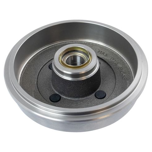 2000-08 Ford Focus Rear Driver & Passenger Side 2 Piece Brake Drum Set TRQ BRA75085 - Image 3