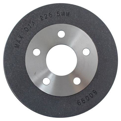 Ford Taurus Mercury Sable Rear Driver & Passenger Side 2 Piece Brake Drum Set TRQ BRA75089