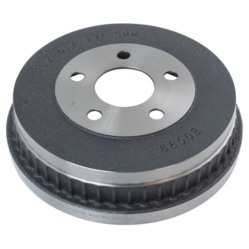 Ford Taurus Mercury Sable Rear Driver & Passenger Side 2 Piece Brake Drum Set TRQ BRA75089 - Image 4