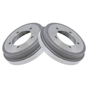Chevrolet Suzuki Rear Driver & Passenger Side 2 Piece Brake Drum Set TRQ BRA75094