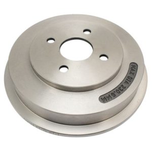 Chevrolet Cobalt Pontiac G5 Rear Driver & Passenger Side 2 Piece Brake Drum Set TRQ BRA79924