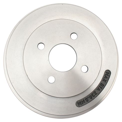 Chevrolet Cobalt Pontiac G5 Rear Driver & Passenger Side 2 Piece Brake Drum Set TRQ BRA79924 - Image 4