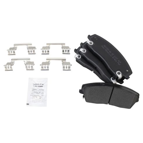 Dodge Chrysler Front Semi-Metallic Brake Pad & Rotor Kit TRQ BKA10629