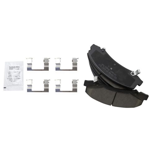 Chevrolet Buick Front Ceramic Brake Pad & Rotor Kit TRQ BKA10673