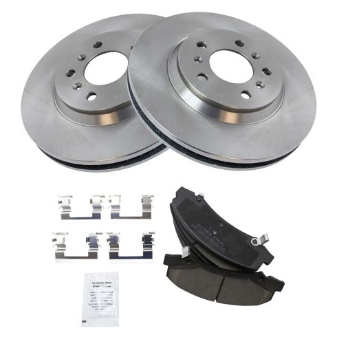 Chevrolet Buick Front Ceramic Brake Pad & Rotor Kit TRQ BKA10673