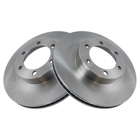 2003-09 Toyota 4Runner Lexus GX470 Front Semi-Metallic Brake Pad & Rotor Kit TRQ BKA10684