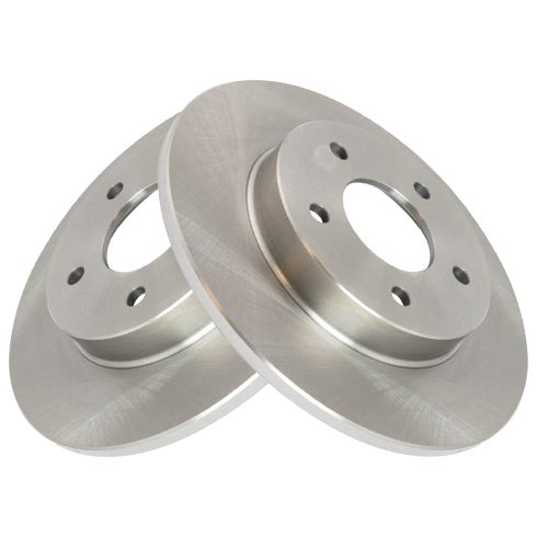 Buick Cadillac Olds Rear Ceramic Brake Pad & Rotor Kit TRQ BKA10751