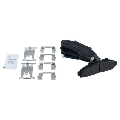 Ford Ranger Mazda B2300 B3000 B4000 Front Semi-Metallic Brake Pad & Rotor Kit TRQ BKA10772
