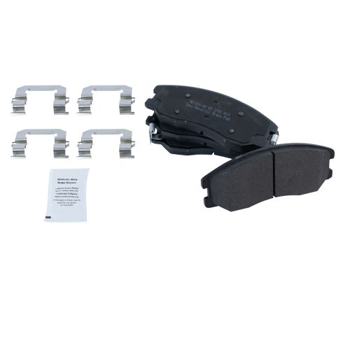 Chevrolet Pontiac Saturn Suzuki Front Semi-Metallic Brake Pad & Rotor Kit TRQ BKA10785