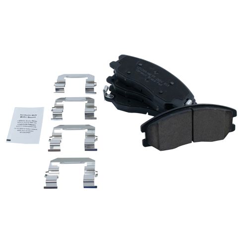 Chevrolet Pontiac Saturn Suzuki Front Ceramic Brake Pad & Rotor Kit TRQ BKA10786