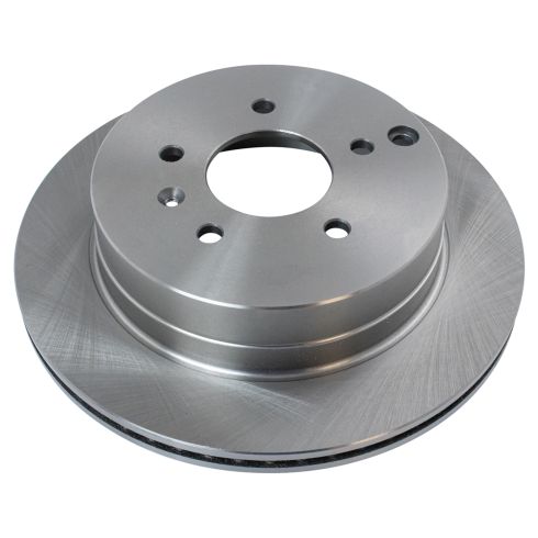 Chevrolet Pontiac Saturn Suzuki Rear Semi-Metallic Brake Pad & Rotor Kit TRQ BKA10787