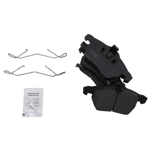 Saturn Saab Front Ceramic Brake Pad & Rotor Kit TRQ BKA10803
